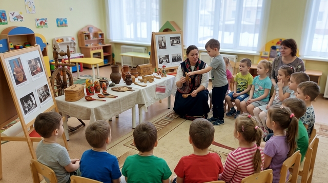 Выездные выставки для дошкольников